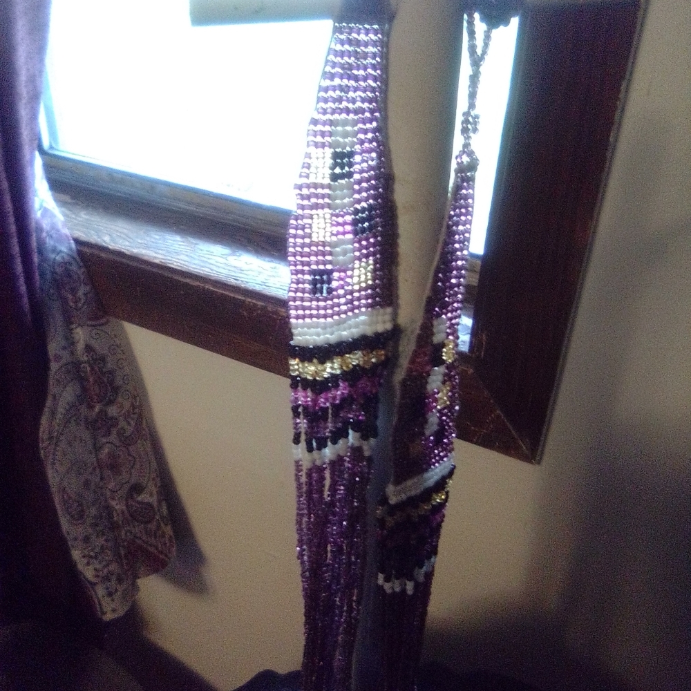 Beautiful Handmade Native Beaded Necklace